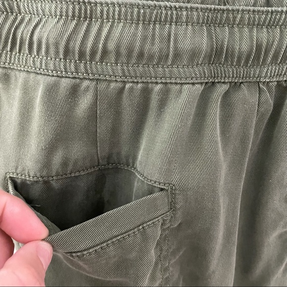 Lou & Grey Army Green Long Sleeve Button Up Romper - Picture 11 of 11